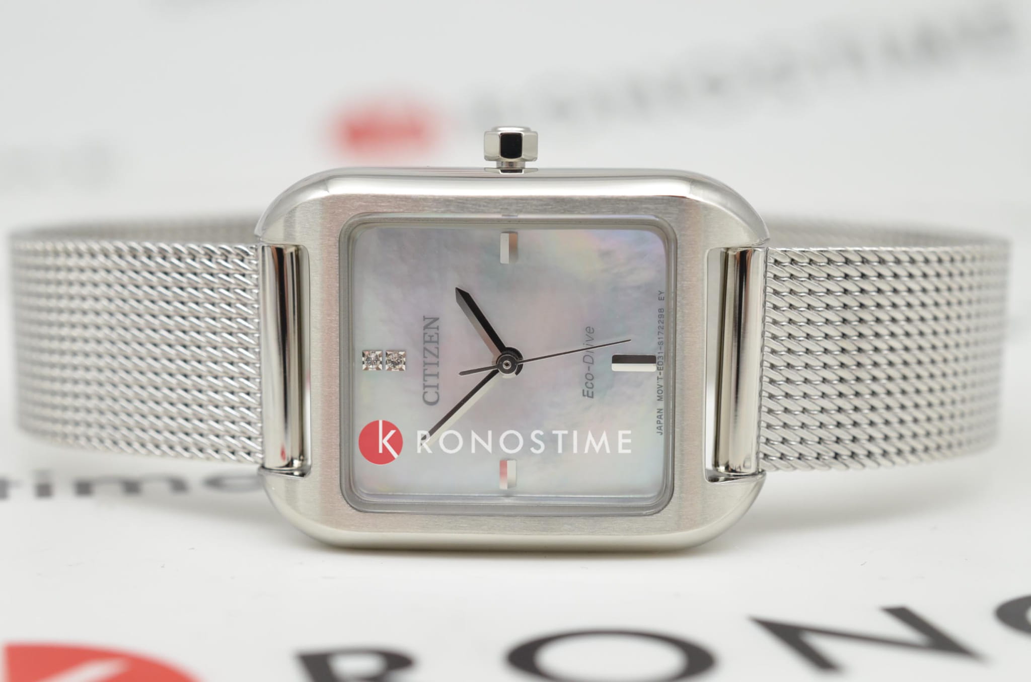 Оригинальные часы Citizen Citizen Eco-Drive EM0491-81D кварцевые калибр механизма citizen e031 общий вид