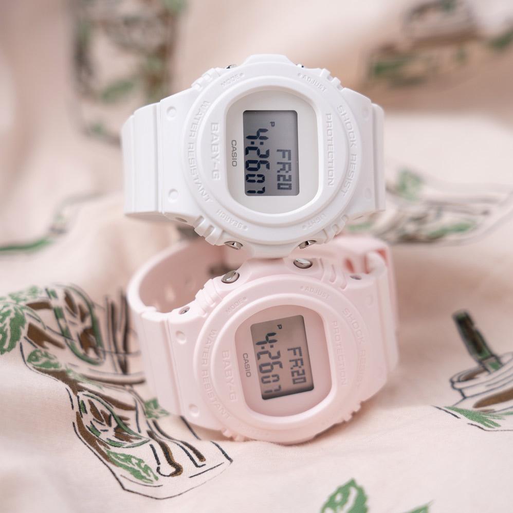 Casio Casio Baby-G BGD-570-4, baby-g япония женские часы на браслете пластик боковой вид