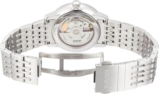Rado Rado Coupole Classic Automatic R22860154, coupole швейцария мужские часы на браслете нержавеющая сталь боковой вид