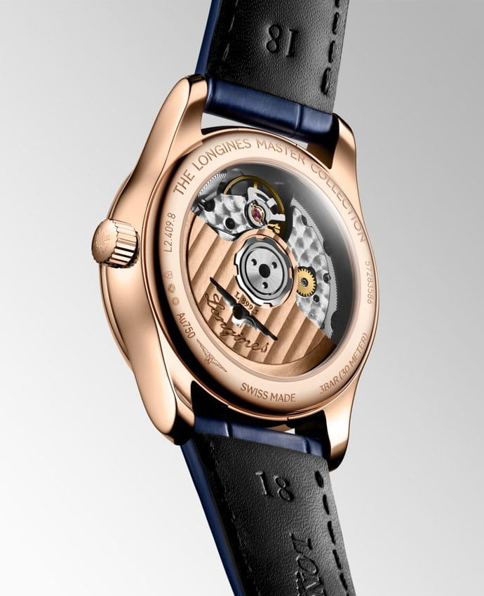 Longines Longines Master Collection Moonphase l2.409.8.87.2 , наручные женские часы фото под углом