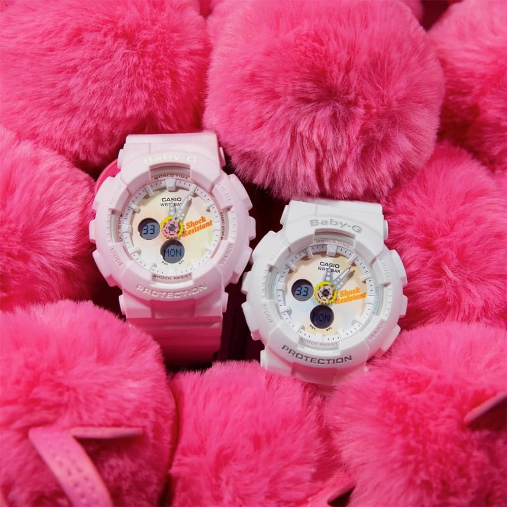 Оригинальные часы Casio Casio Baby-G BA-120T-7A кварцевые калибр механизма  общий вид