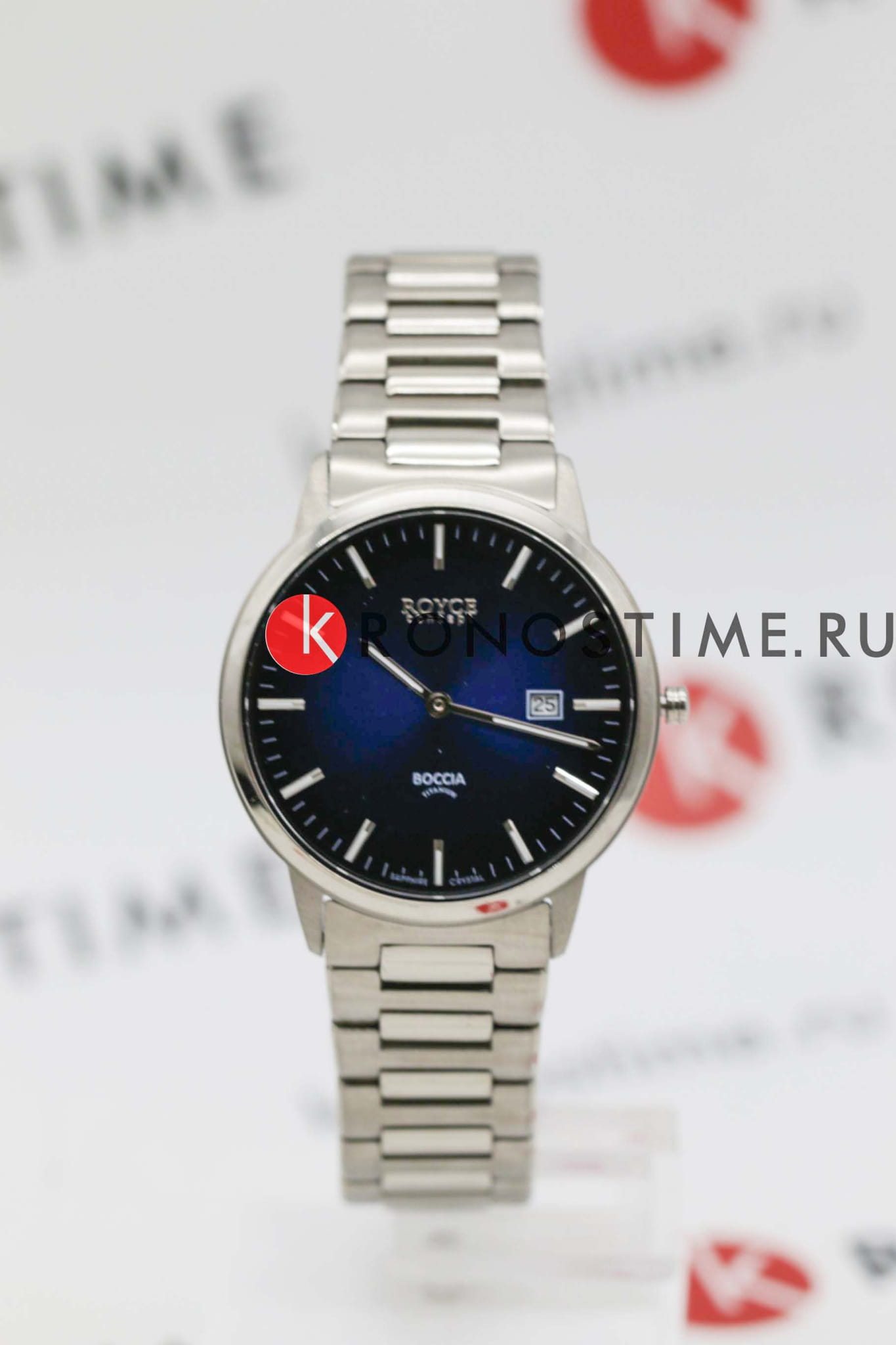 Boccia Titanium Boccia Titanium 3658-02,  германия мужские часы на браслете титановый боковой вид