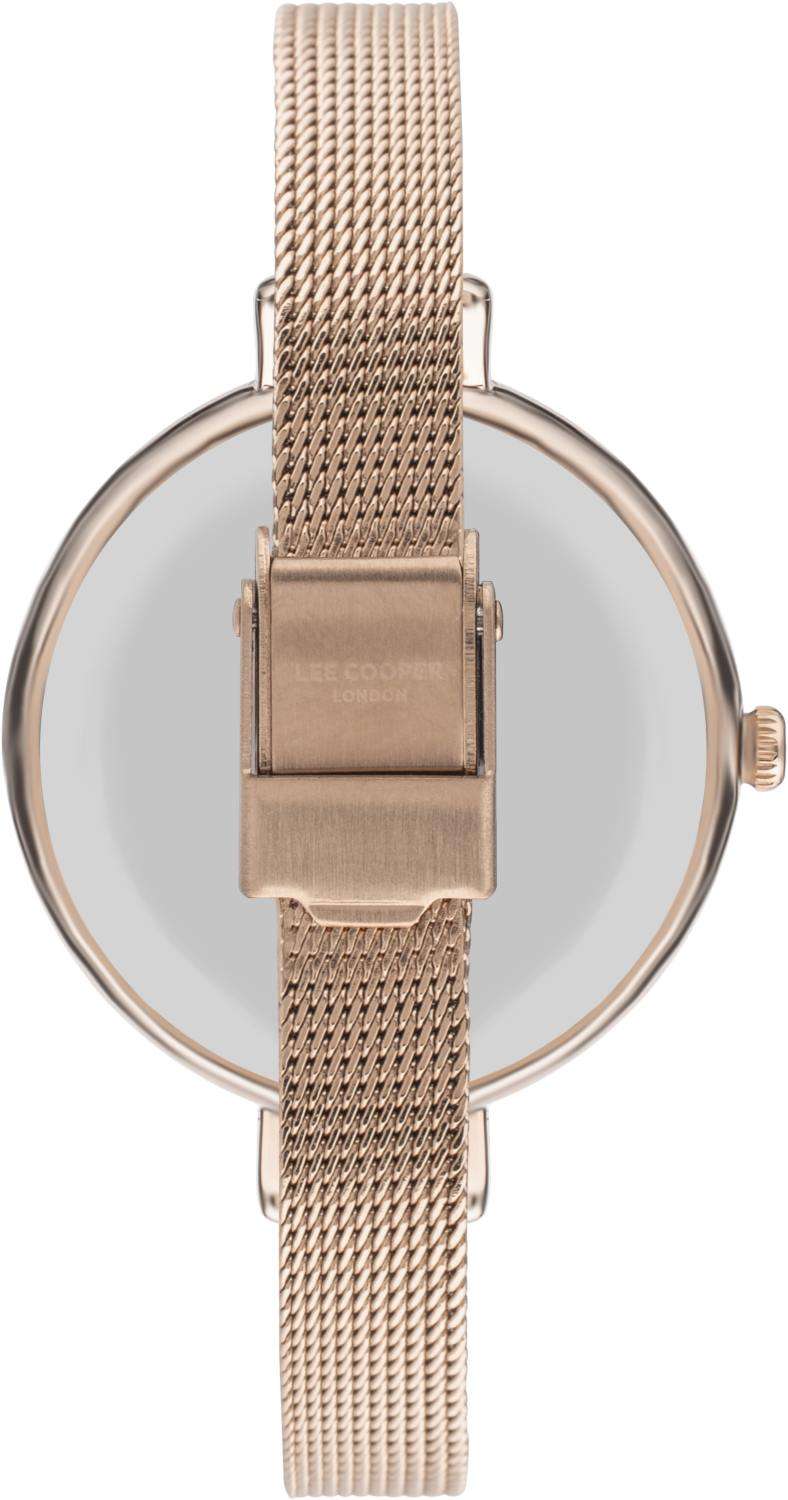 Lee Cooper Lee Cooper LC07363.410,  англия женские часы на браслете нержавеющая сталь с ip-покрытием боковой вид