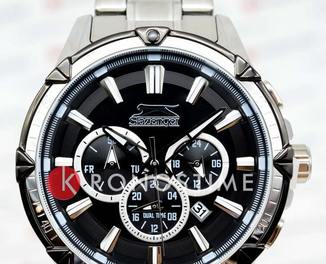 Slazenger Slazenger Multifunction SL.09.2035.2.01,  англия мужские часы на браслете суперметалл боковой вид