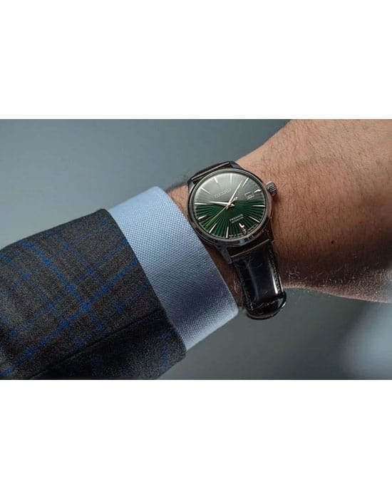 Seiko Seiko Presage SRPD37J1 — полный набор фото мужские часы япония