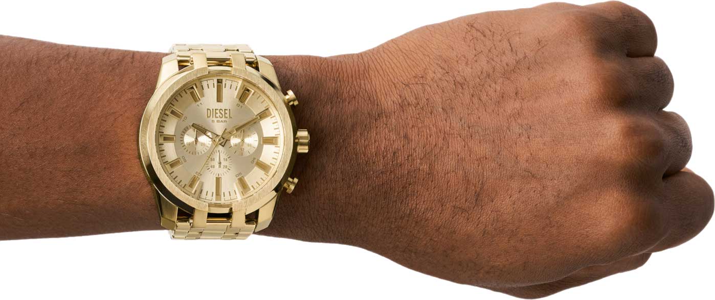 Diesel Diesel Split DZ4590 , наручные мужские часы фото под углом