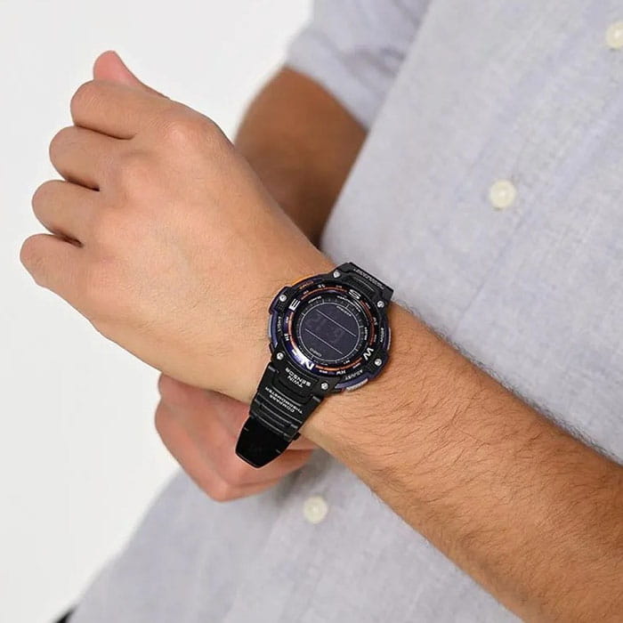 Casio Casio Collection SGW-100-2BER SGW-100-2B оригинальные мужские часы в комплекте с коробкой