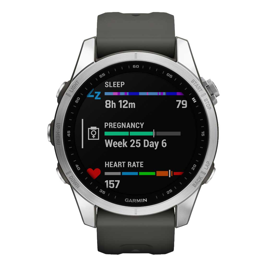 Garmin Garmin Fenix 7s 010-02539-01  — детали корпуса и силикон