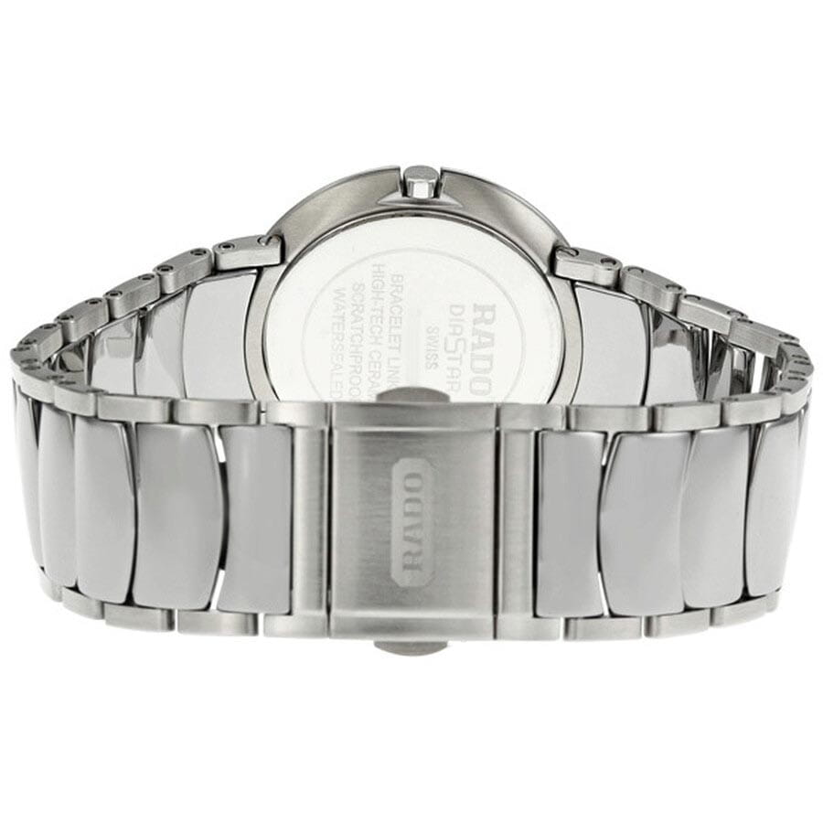 Rado Rado Coupole Classic Automatic R22624112, coupole швейцария мужские часы на браслете сталь + керамические вставки боковой вид