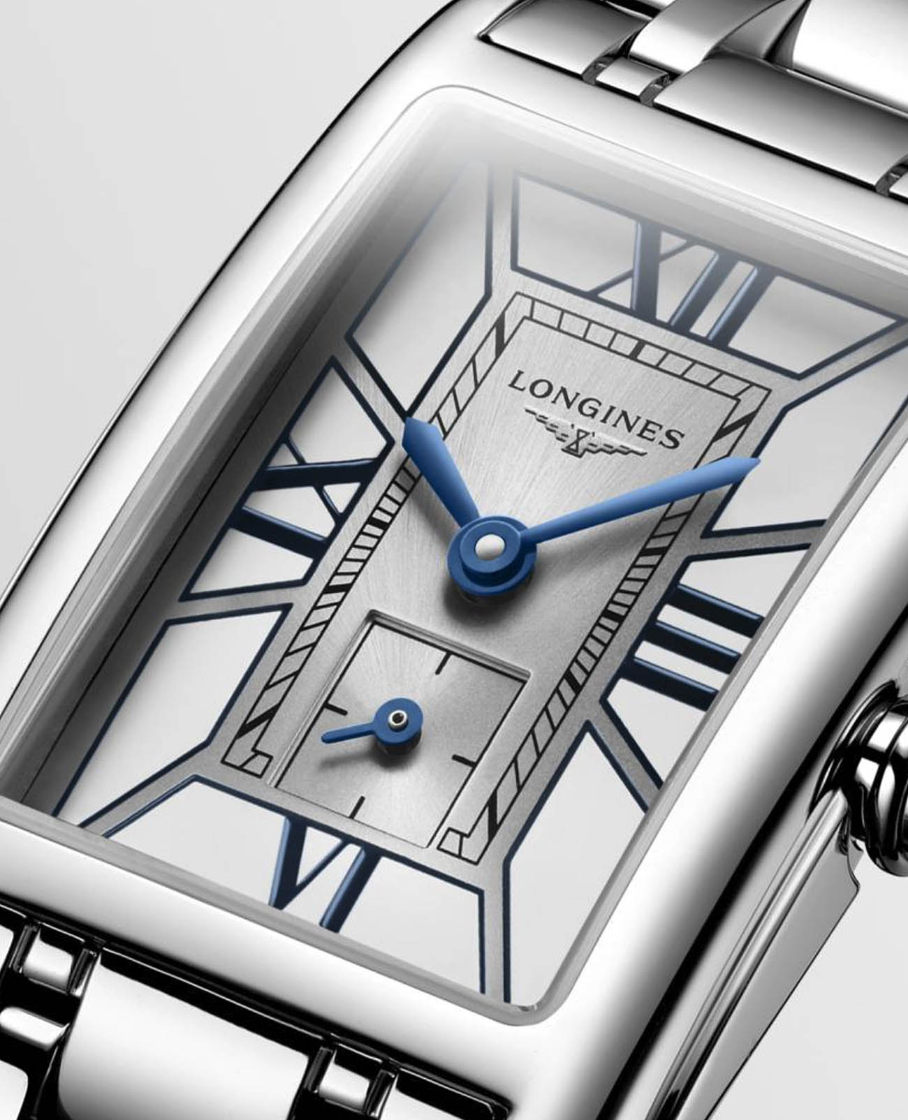 Longines Longines DolceVita L5.255.4.75.6 женские часы серебристый циферблат на запястье