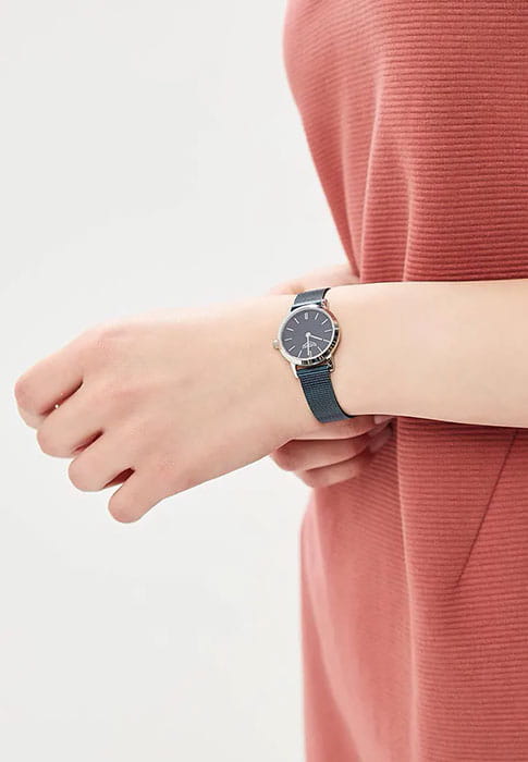 33 Element 33 Element 331618 женские часы синий циферблат на запястье