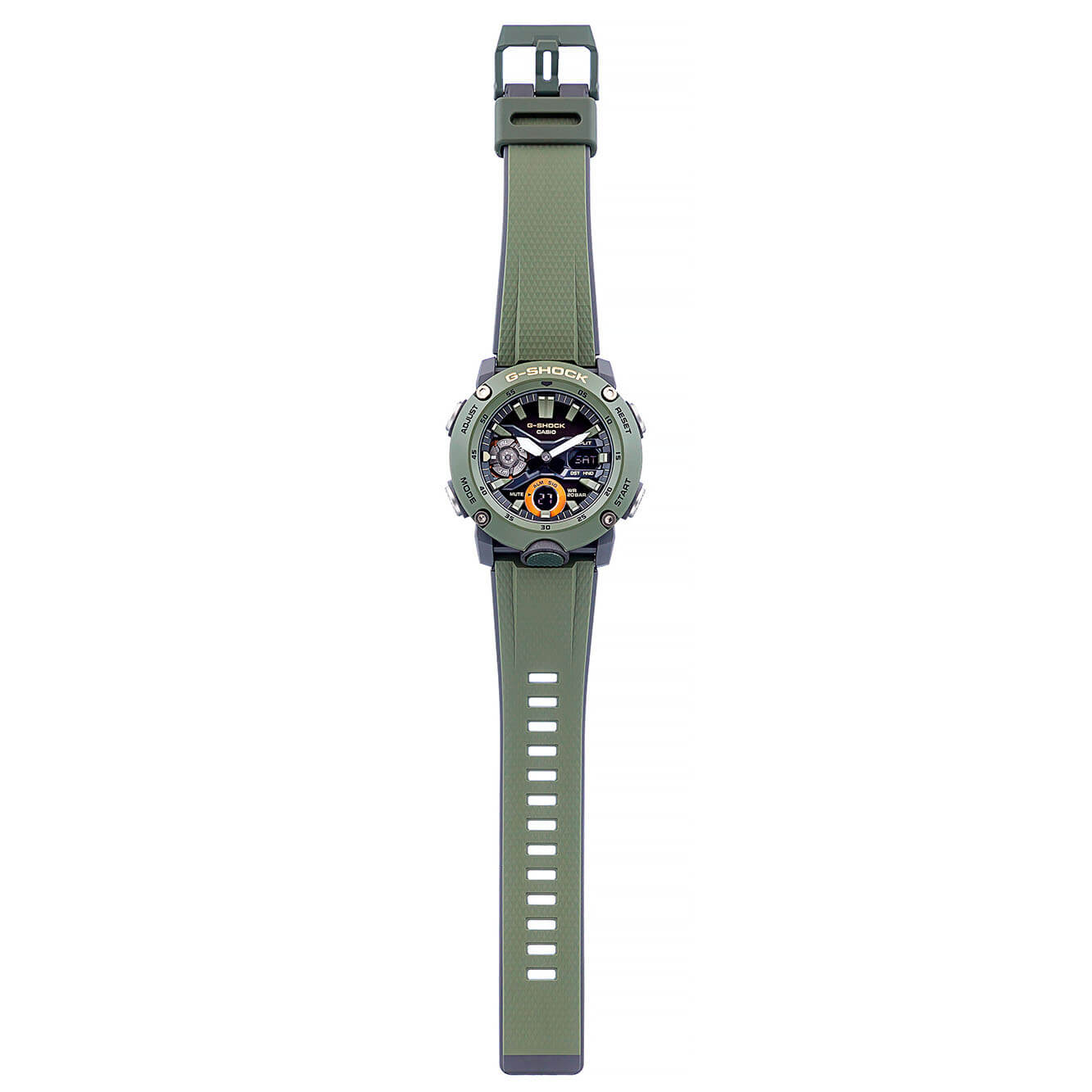 Оригинальные часы Casio Casio G-Shock GA-2000-3A в фирменной упаковке от производителя