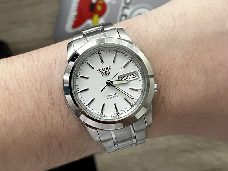 Seiko Seiko 5 Regular SNKE49K1 япония наручные мужские часы заводная головка с логотипом Seiko