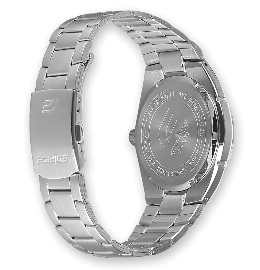 Casio Casio Edifice EF-125D-2A, edifice япония мужские часы на браслете нержавеющая сталь боковой вид