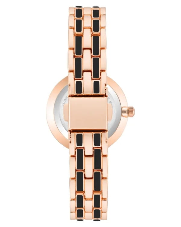 Anne Klein Anne Klein Metals 3918BKRG , наручные женские часы фото под углом