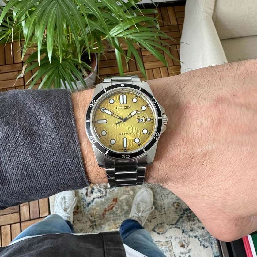 Оригинальные часы Citizen Citizen Eco-Drive AW1816-89X кварцевые калибр механизма citizen j810 общий вид