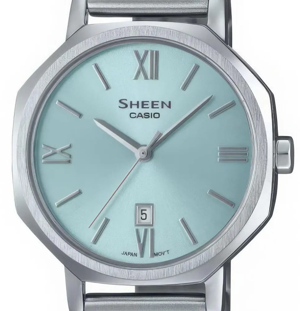 Casio Casio Sheen SHE-4554D-2A , наручные женские часы фото под углом