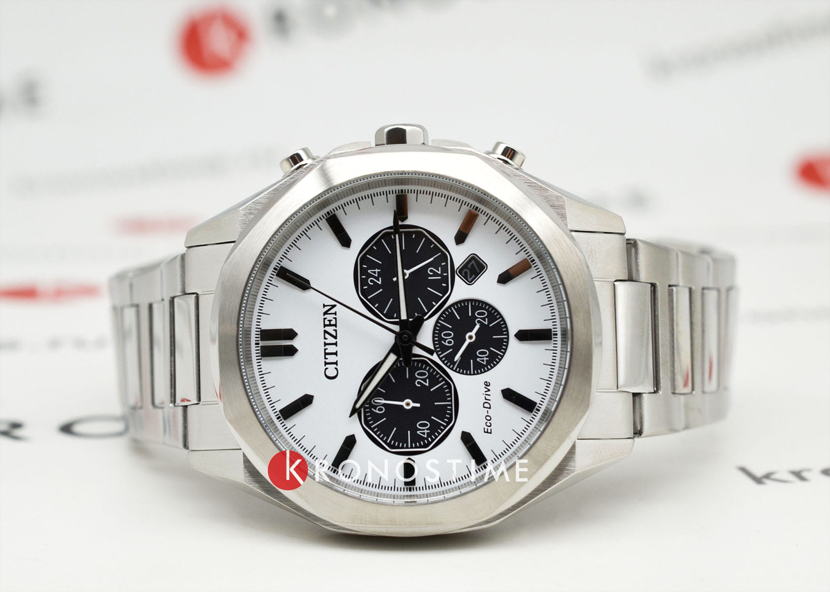 Citizen Citizen Eco-Drive CA4590-81A , наручные мужские часы фото под углом