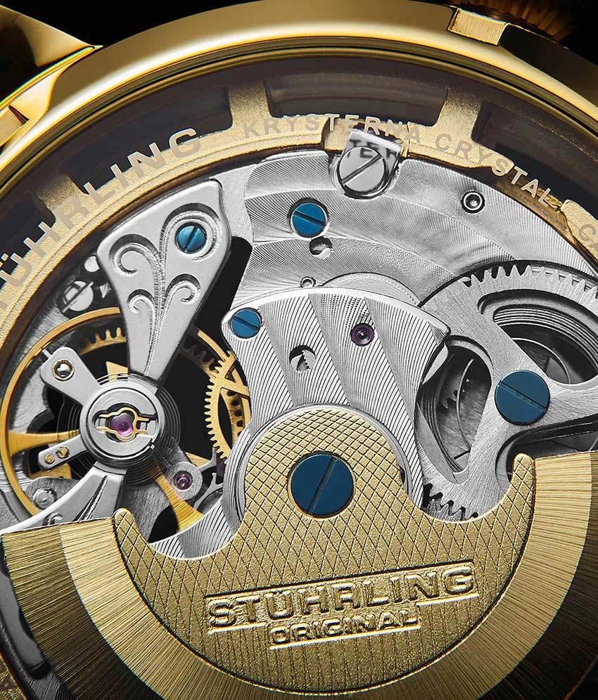 Stuhrling Stuhrling Legacy 3924.2 , наручные мужские часы фото под углом