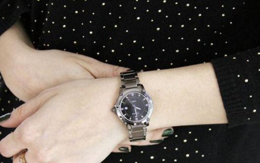 Casio Casio Sheen SHE-4507BD-1A, sheen япония женские часы на браслете  боковой вид