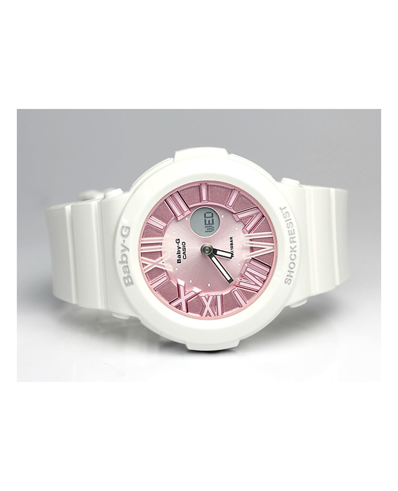 Casio Casio Baby-G BGA-161-7B2, baby-g япония женские часы на браслете пластик боковой вид