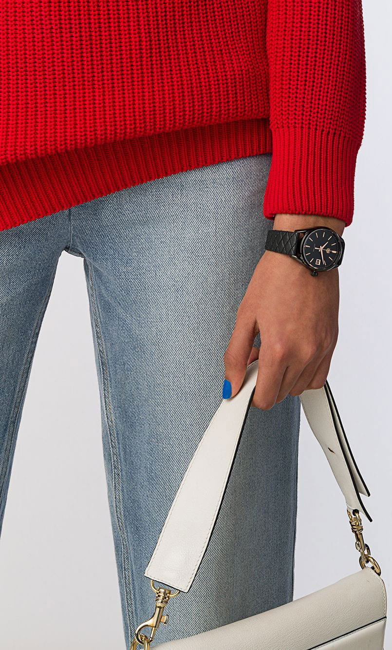 TAG Heuer TAG Heuer Carrera WBK1310.FC8257 , наручные женские часы фото под углом