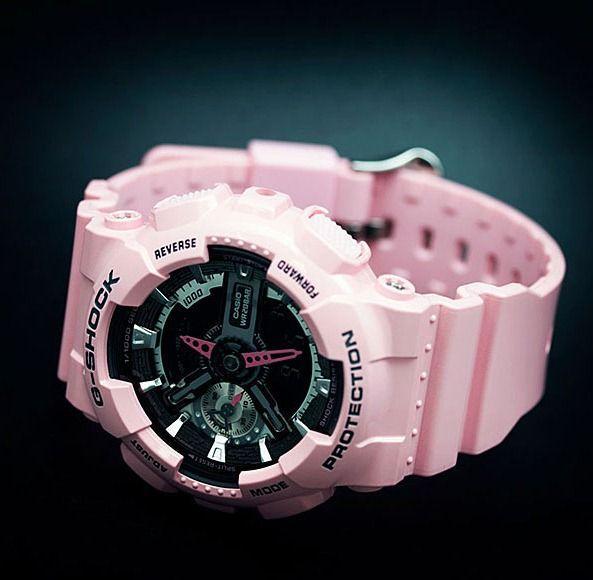 Casio Casio G-Shock GMA-S110MP-4A2 , наручные женские часы фото под углом