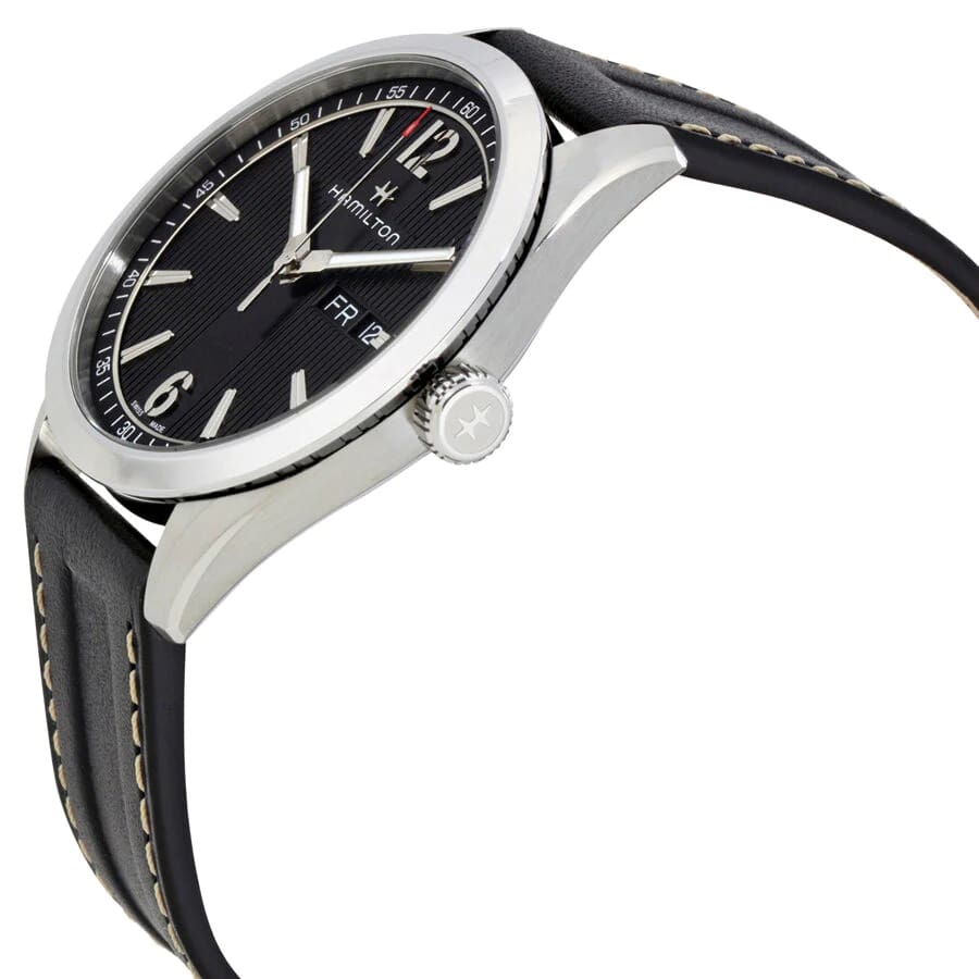 Hamilton Hamilton Broadway Day Date Quartz H43311735, broadway швейцария мужские часы на браслете кожаный боковой вид