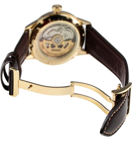 Оригинальные часы Seiko Seiko Presage SRPD36J1 механические калибр механизма 4r35 общий вид