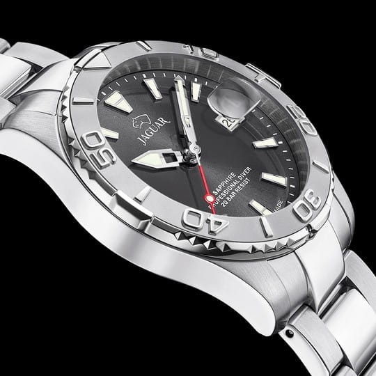 Jaguar Jaguar Couple Diver J969/3  - задняя крышка сталь металл корпуса, швейцария часы