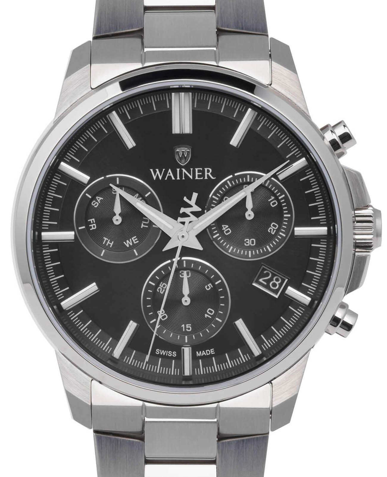 Wainer Wainer Classic WA.16200-A , наручные мужские часы фото под углом