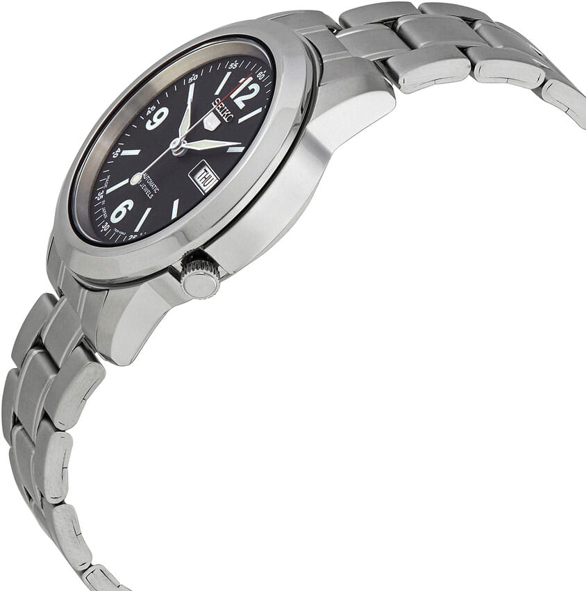 Seiko Seiko 5 Regular SNKE63J1  — детали корпуса и нержавеющая сталь