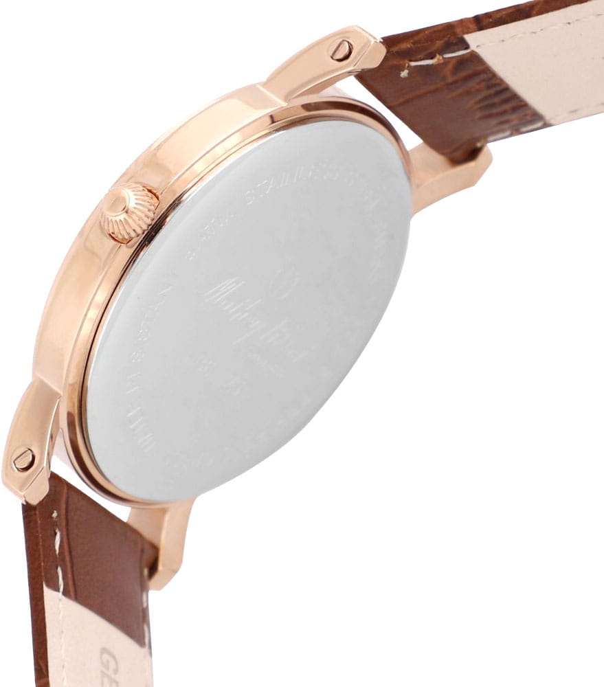 Оригинальные часы Mathey-Tissot Mathey-Tissot City Leather HB611251PI кварцевые калибр механизма  общий вид