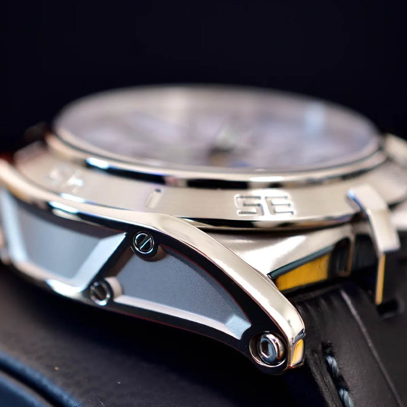 Jaguar Jaguar Executive Chrono J857/A кварцевые мужские часы часы крупный план серебристый циферблата