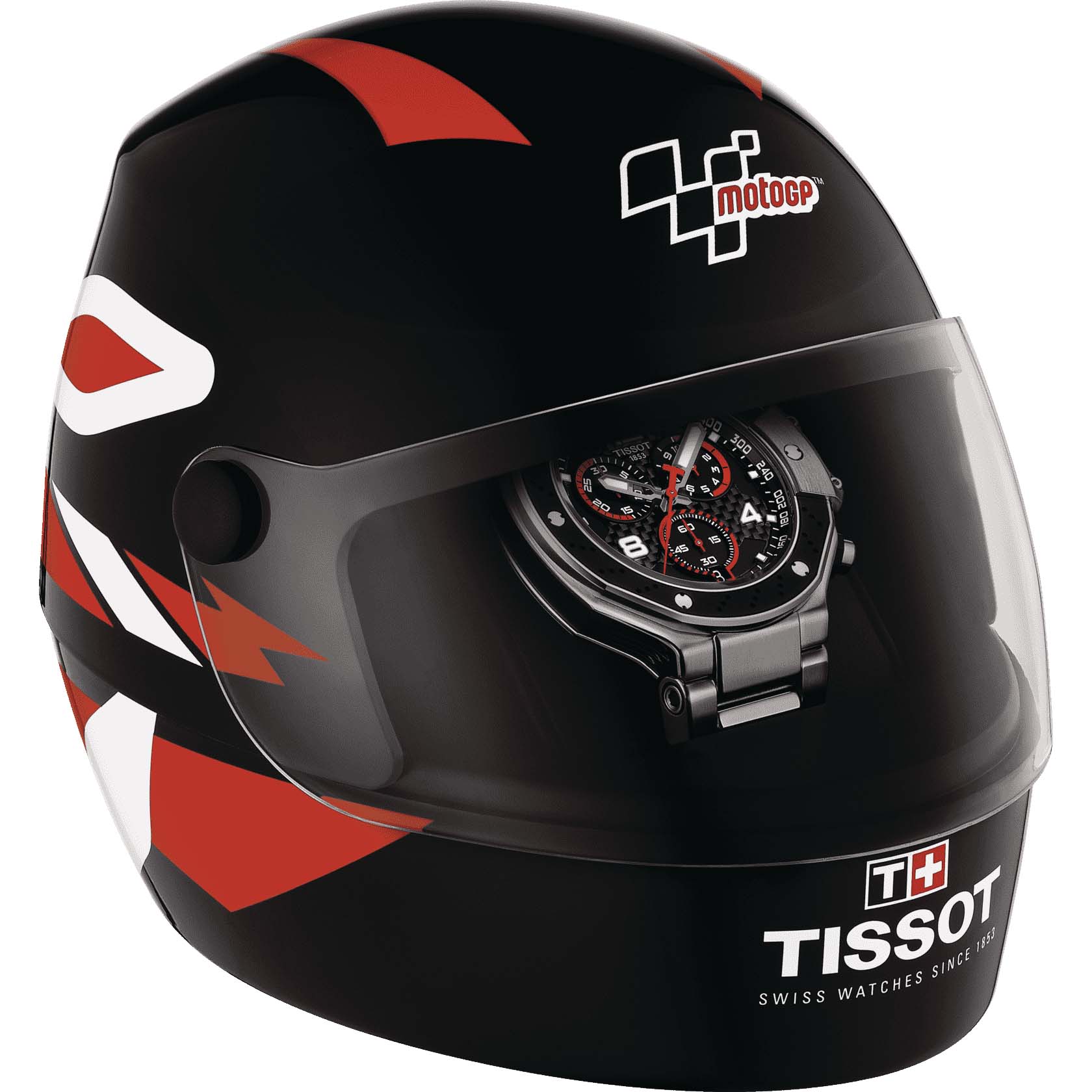 Tissot Tissot T-Race MotoGP Chronograph 2022 T141.417.11.057.00 T Race — детали корпуса и нержавеющая сталь