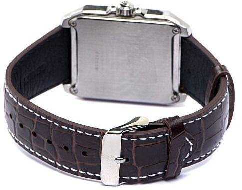 Casio Casio Edifice EF-333L-5A, edifice япония мужские часы на браслете кожаный боковой вид