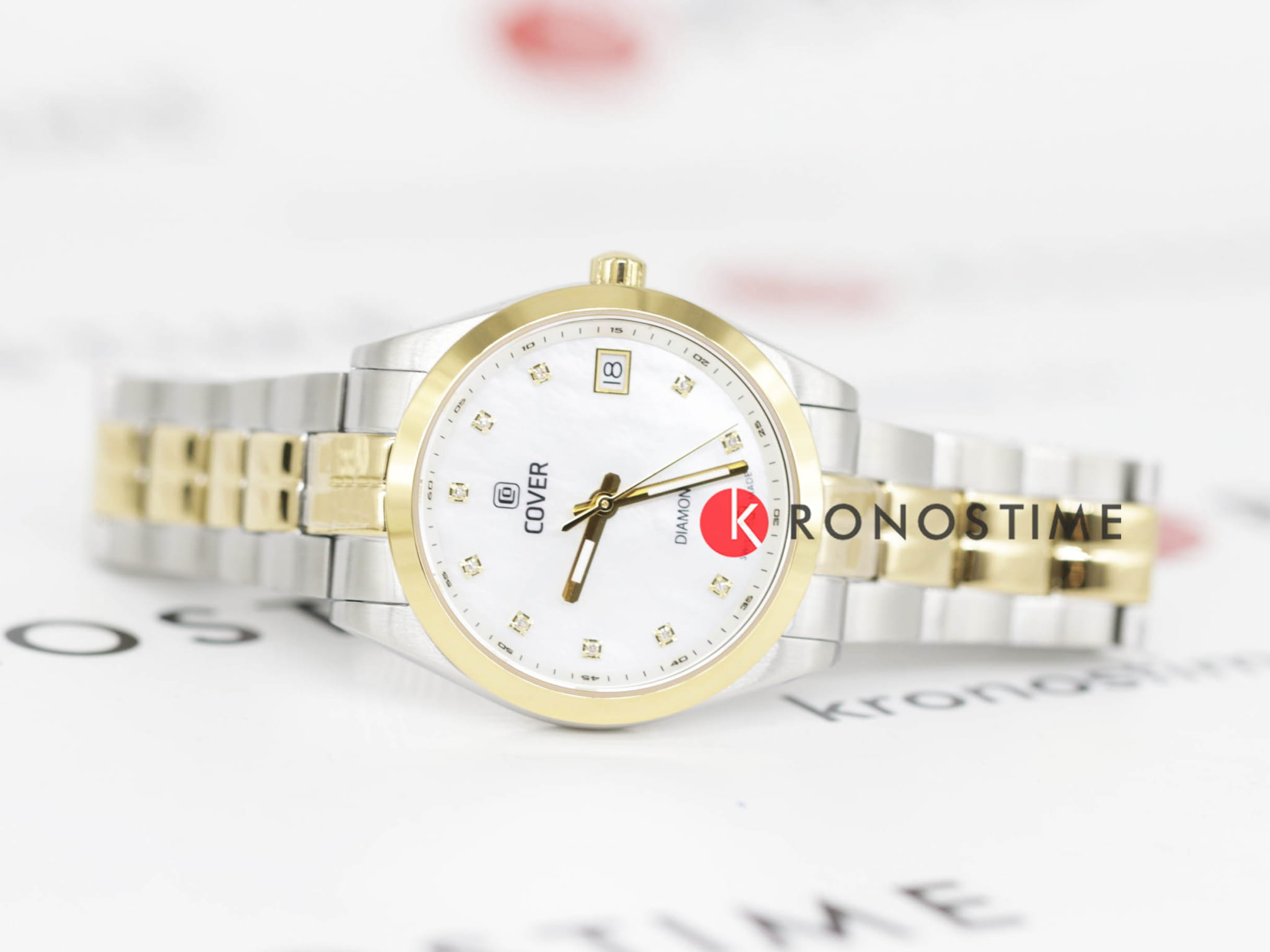 Оригинальные часы Cover Cover Andara Diamond CO210.04 кварцевые калибр механизма  общий вид