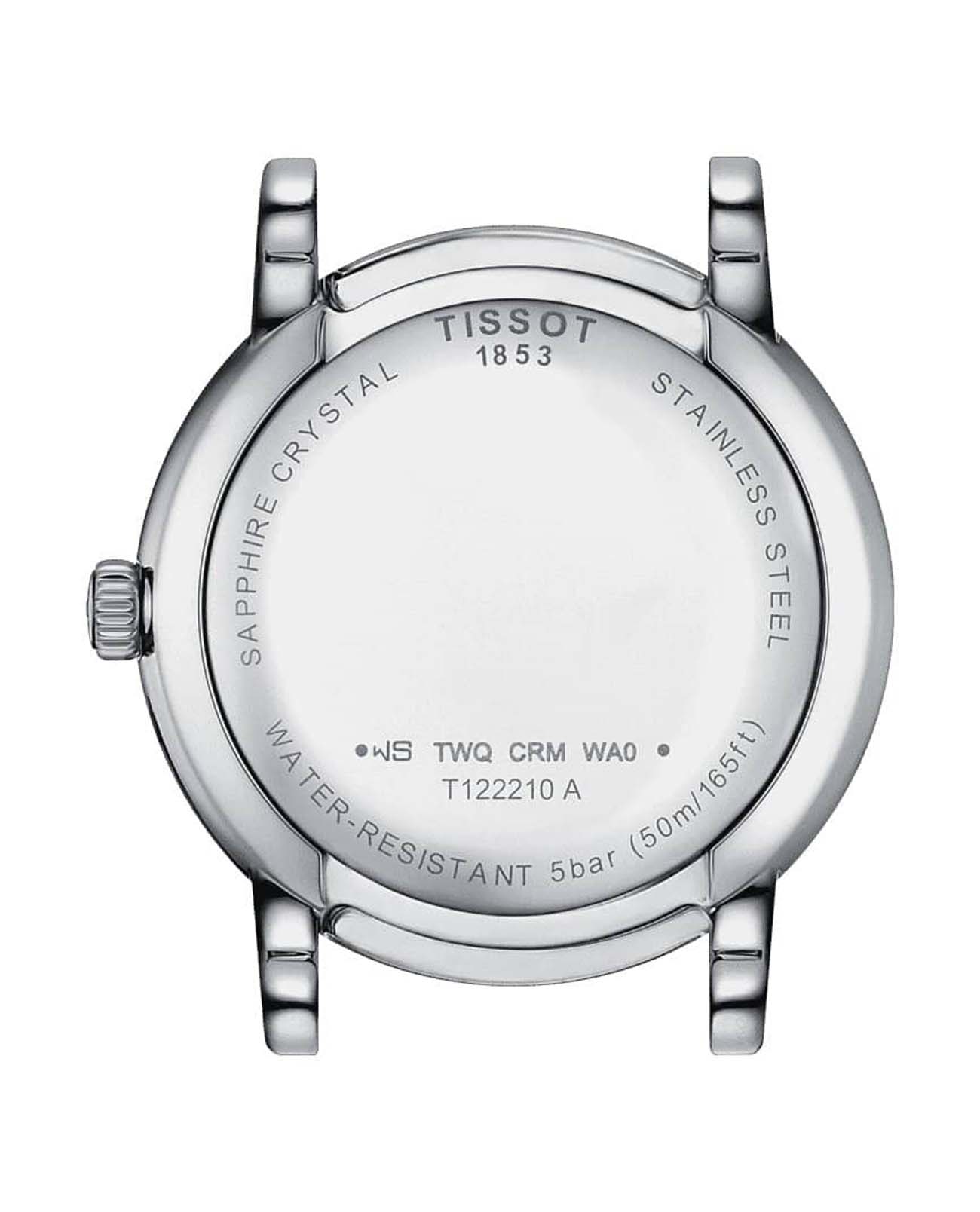 Tissot Tissot Carson Premium Lady T122.210.16.373.00, t-classic швейцария женские часы на браслете кожаный боковой вид