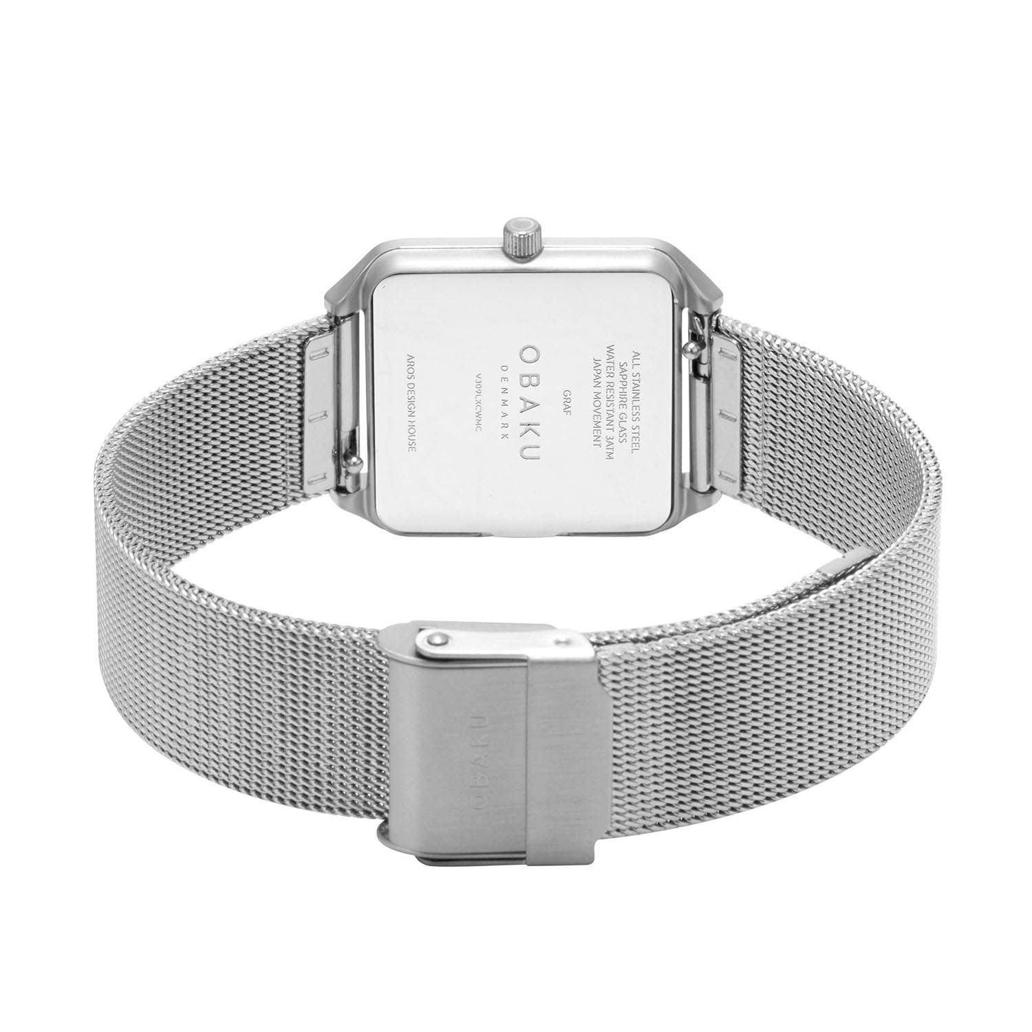 Оригинальные часы Obaku Obaku Ultra Slim V309LXCWMC кварцевые калибр механизма  общий вид