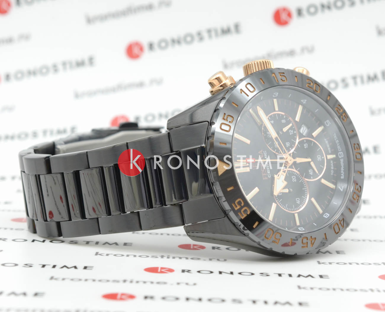 Оригинальные часы Festina Festina Ceramic F20577/1 кварцевые калибр механизма  общий вид