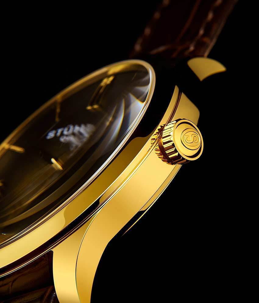 Stuhrling Stuhrling Symphony 4014.2 , наручные мужские часы фото под углом