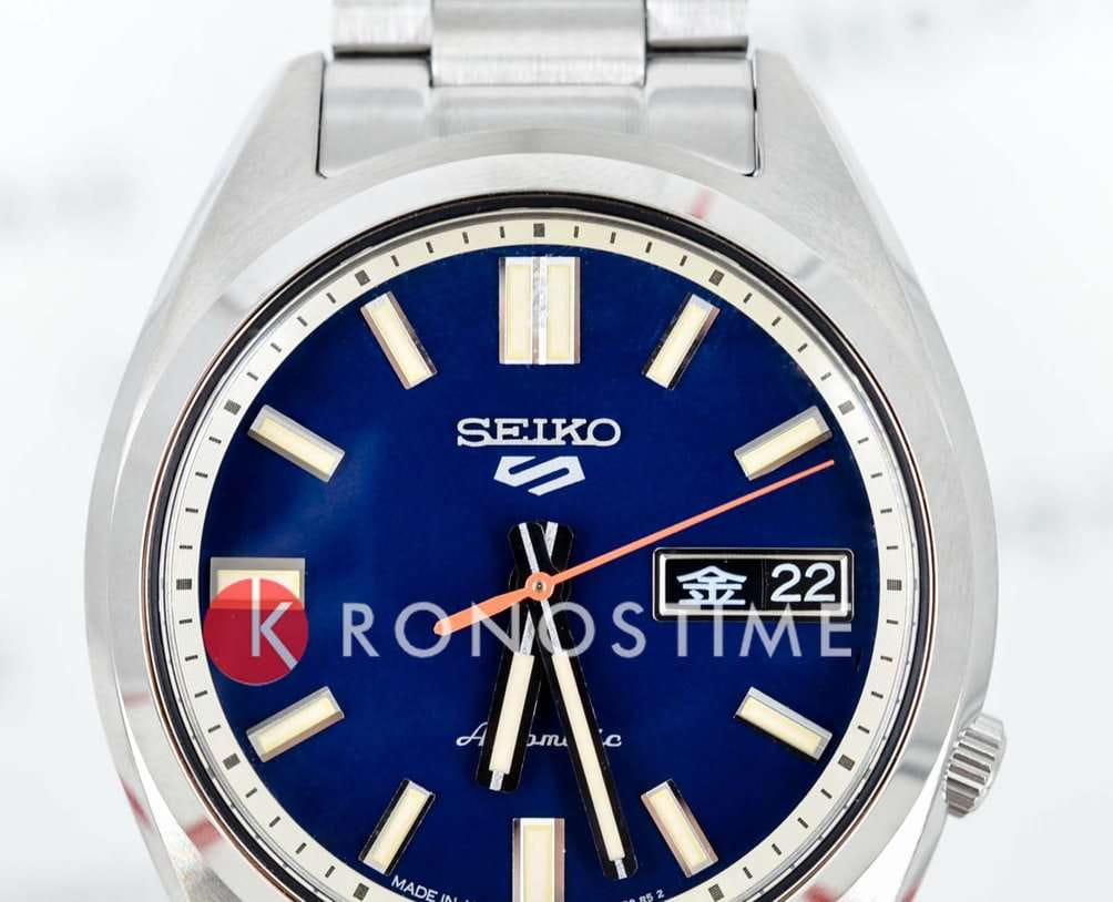 Seiko Seiko 5 Sports SNXS series SRPK87K1, 5 sports япония мужские часы на браслете нержавеющая сталь боковой вид