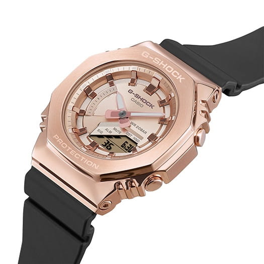 Casio Casio G-Shock GM-S2100PG-1A4 GM - задняя крышка сталь металл пластик корпуса, япония часы