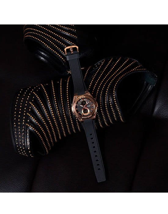 Casio Casio Baby-G MSG-C100G-1A, baby-g япония женские часы на браслете пластик боковой вид