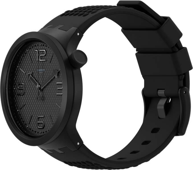 Swatch Swatch Big Bold Standard SO27B100 швейцария наручные мужские часы заводная головка с логотипом Swatch