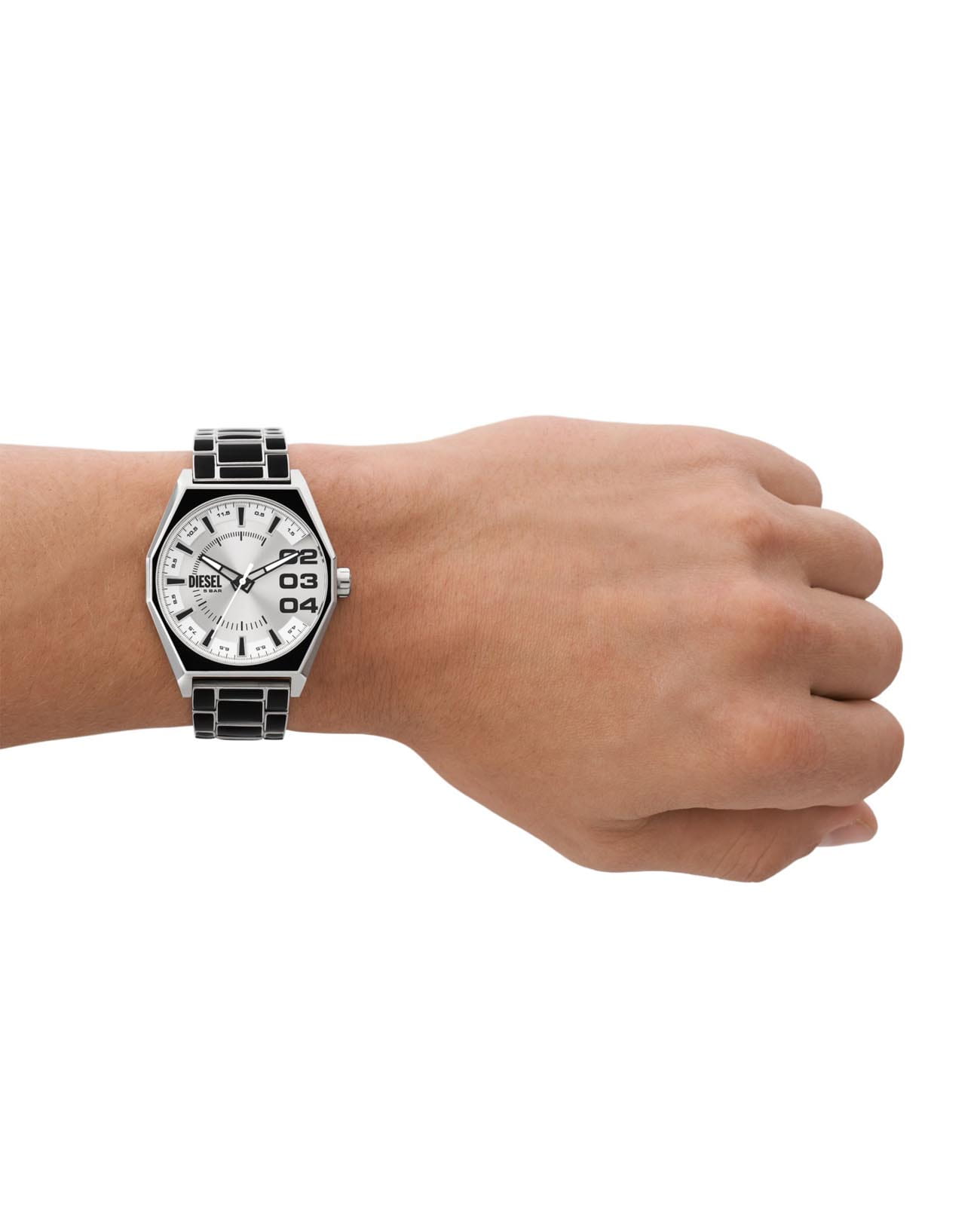 Diesel Diesel Scraper DZ2195, cliffhanger италия мужские часы на браслете нержавеющая сталь с ip-покрытием боковой вид