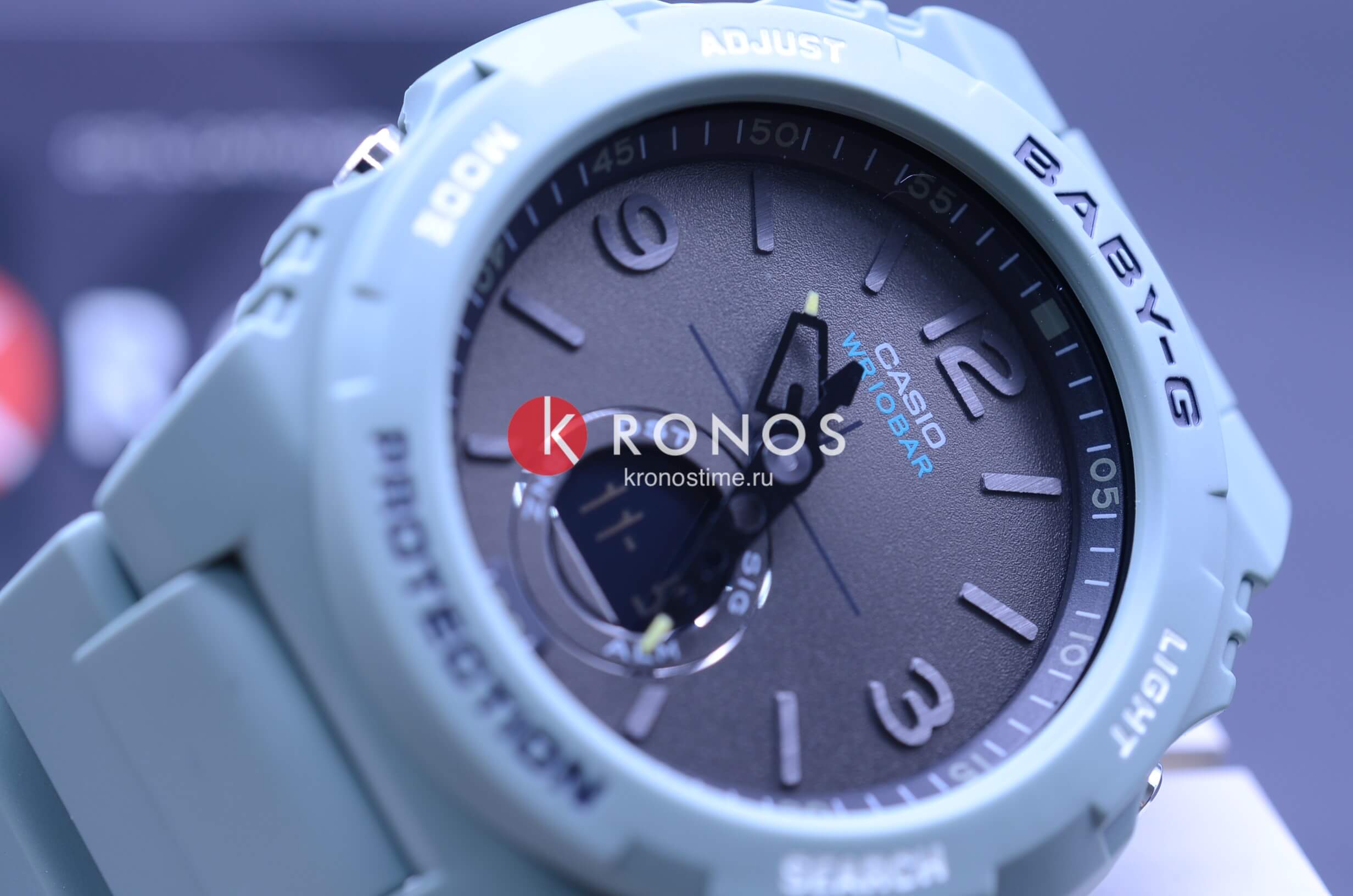 Casio Casio Baby-G BGA-260-3A, baby-g япония женские часы на браслете пластик боковой вид