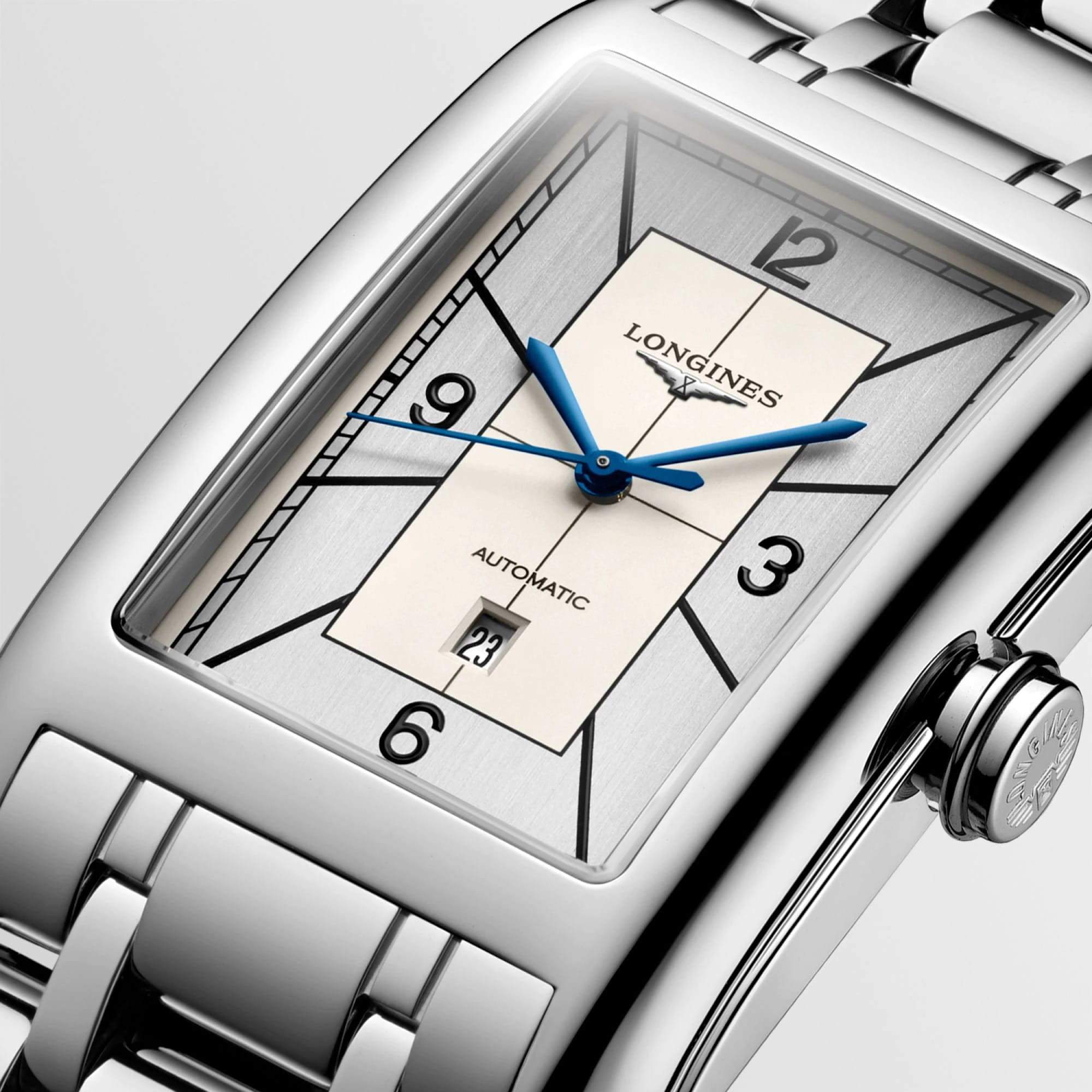 Longines Longines DolceVita L5.767.4.73.6 женские часы белый циферблат на запястье