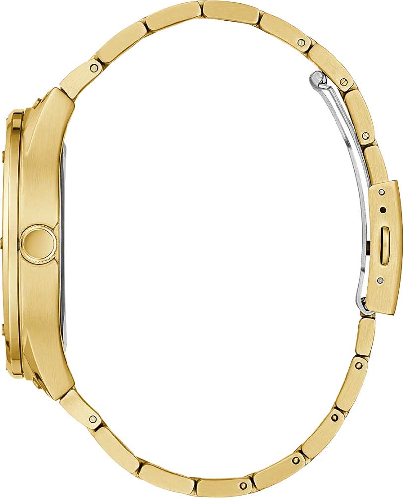Guess Guess Dress Steel GW0454G2,  сша мужские часы на браслете сталь с ip покрытием боковой вид