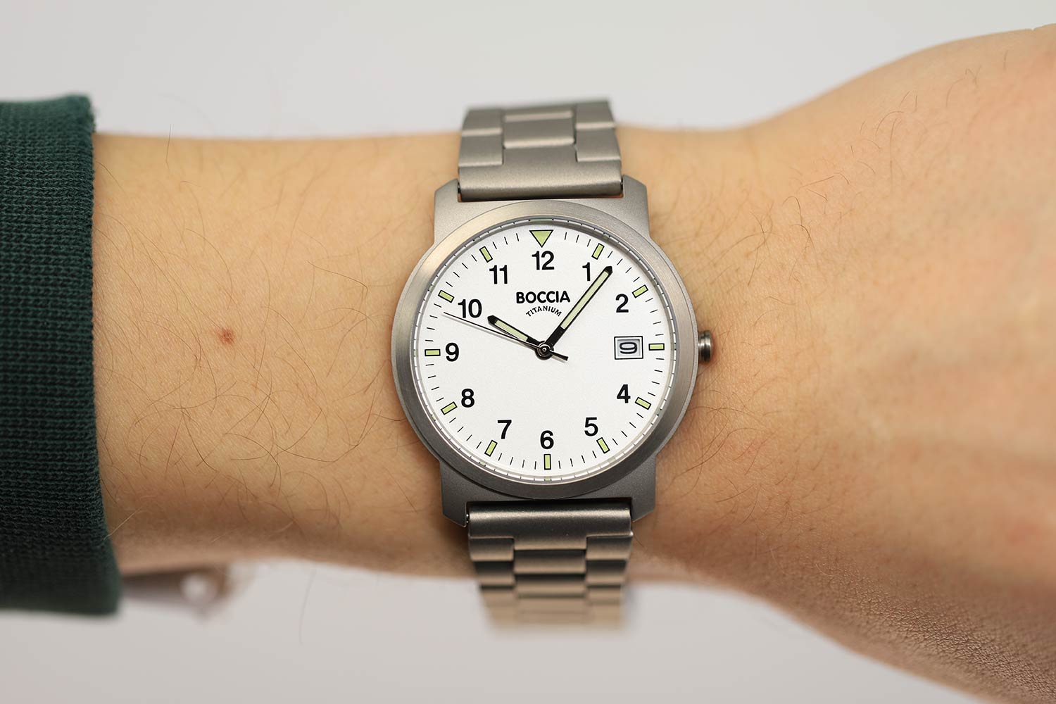 Boccia Titanium Boccia Titanium 3630-01 , наручные мужские часы фото под углом